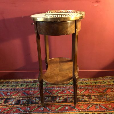 Mahogany coffee table, Louis XVI period