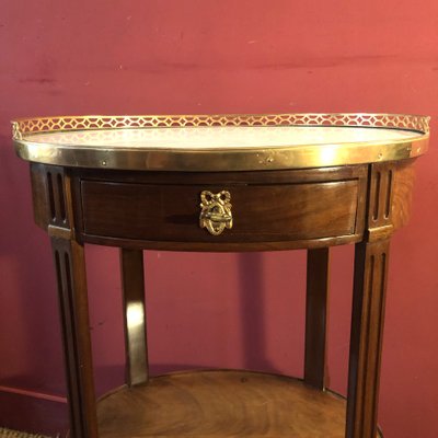 Mahogany coffee table, Louis XVI period