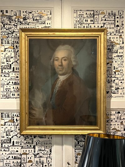 Porträt eines vornehmen Mannes, Pastell, XVIII.