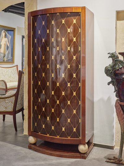 Exceptional 1930s Art Deco wardrobe