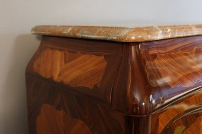 Marquetry desk stamped Léonard Boudin (1735-1804)