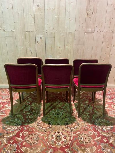 Set of 6 THONET chairs