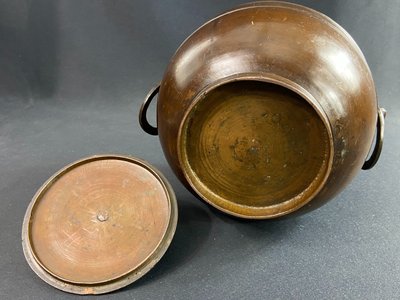 Bronze ginger pot 19th century Meiji Japan