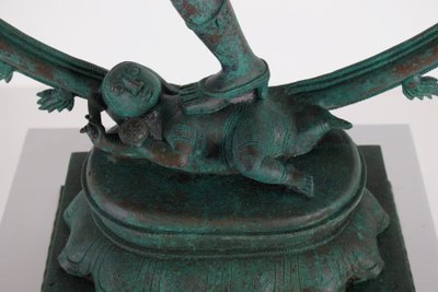 Grande Shiva Nataraja in bronzo