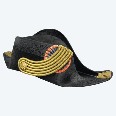 Bicorne da ufficiale della Marina Imperiale del Secondo Impero.