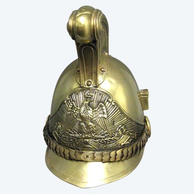 Casco dei Vigili del Fuoco del Comune di Bucamps, Mle 1855, Secondo Impero.