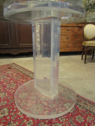 Table En Plexiglas