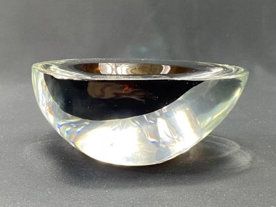 Antonio da Ros glass design bowl 1965-1975 for Cenedese Murano Venice