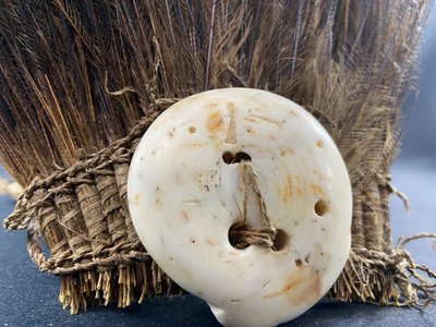 Asmat Sepik cassowary feather headdress Papua New Guinea