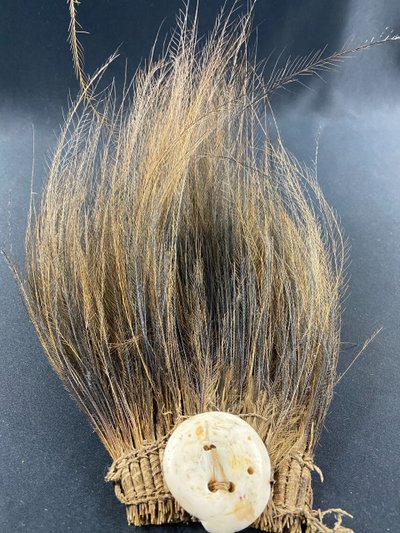 Asmat Sepik cassowary feather headdress Papua New Guinea