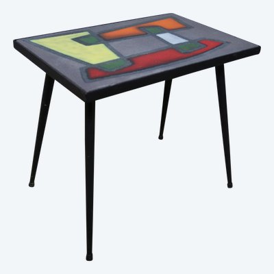 Table basse vintage des Frères Cloutier