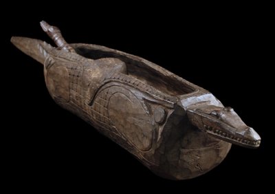 Tamburo a fessura, Strumento tradizionale, Arte oceanica, Arte tribale, Papua Nuova Guinea