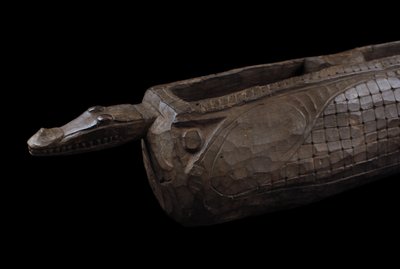 Tamburo a fessura, Strumento tradizionale, Arte oceanica, Arte tribale, Papua Nuova Guinea