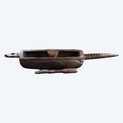 Tamburo a fessura, Strumento tradizionale, Arte oceanica, Arte tribale, Papua Nuova Guinea