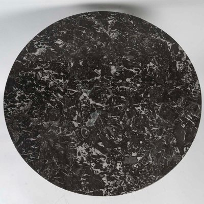 Black lacquered pedestal table decorated with eagle heads Consulat period (1799-1804)