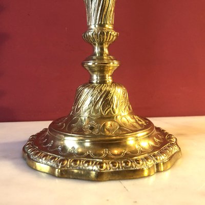 Coppia di candelieri, periodo della Reggenza