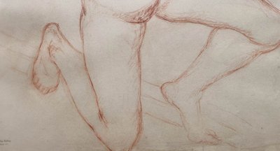 La Danse - Charcoal drawing by Charles Malfray