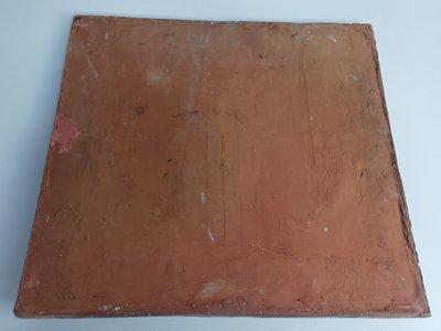 Pascal Boureille (1909-1999) Pannello Art Déco scolpito in terracotta