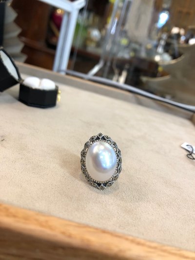 Bague Perle Mabé