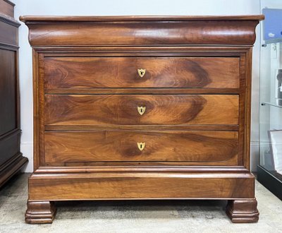 COMMODE IN NOCE LOUIS PHILIPPE