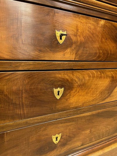 COMMODE IN NOCE LOUIS PHILIPPE