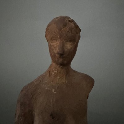 Plâtre d'atelier par Charles Filleul sujet masculin à l'Antique