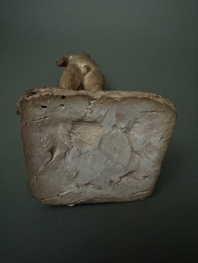 Plâtre d'atelier par Charles Filleul sujet masculin à l'Antique
