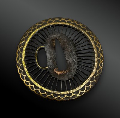 TSUBA Maru Gata - Japan - Edo-Zeit (1603-1868)