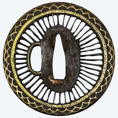 TSUBA Maru Gata - Japan - Edo-Zeit (1603-1868)