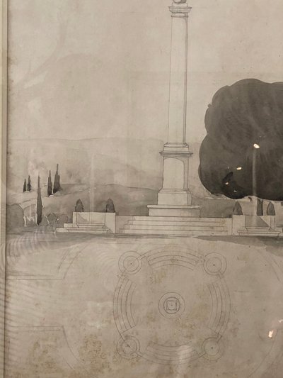 Projet de colonne, Mine de plomb