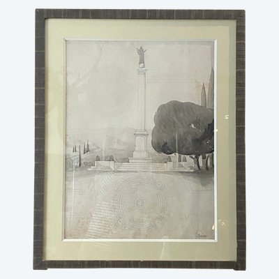 Projet de colonne, Mine de plomb