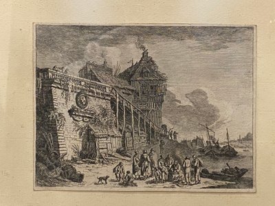 Landscape, Franz Edmund Weirotter, About 1760, Etching