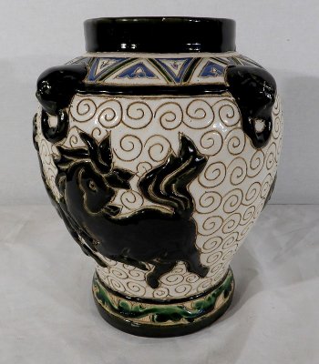  Vase en Céramique émaillée, Chine – 2ème partie XIXe 