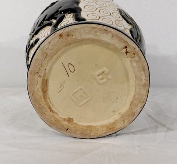  Vase en Céramique émaillée, Chine – 2ème partie XIXe 