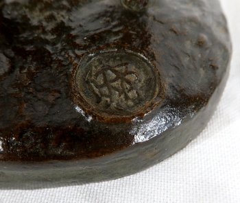  Bronzo "Capra e capretti" di A.Bitter - 1a parte del 20° secolo