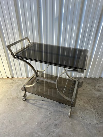 Rollbarer Servierwagen, JANSEN zugeschrieben