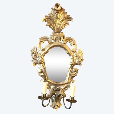 Reflektorspiegel, Italien, frühes 19. Jahrhundert
