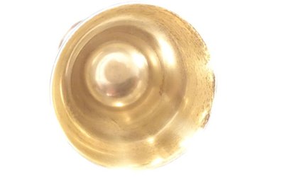 Calice Argento Minerva Fleurs de Lys Croce Fiori di Grano 290gr XIX secolo