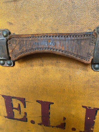 Baule a vapore Louis Vuitton, 1910 circa