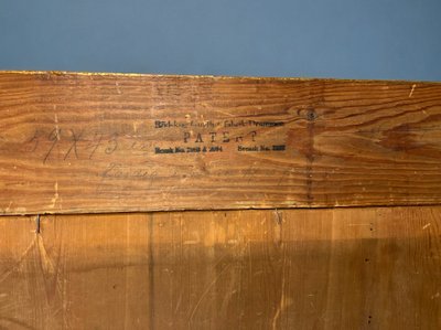 DIPINTO RUSSO / OLIO SU TAVOLA IN LEGNO CON CORNICE RAFFIGURANTE UN RITRATTO DI DONNA