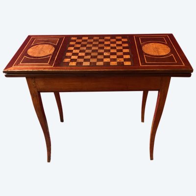 Inlaid games table, Transition period
