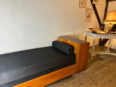 Lit de repos Art Déco Jules Emile Leleu modèle Prince de Monaco 1927