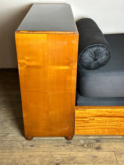 Lit de repos Art Déco Jules Emile Leleu modèle Prince de Monaco 1927