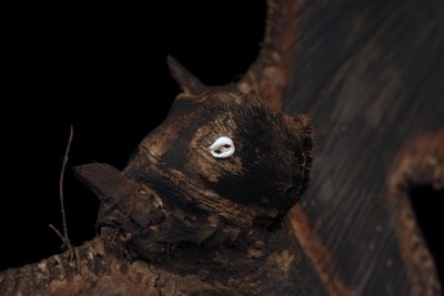 Flughund-Fledermaus, Stammeskunst, Ozeanische Kunst, Rindenfigur, Papua Neuguinea, Ozeanien