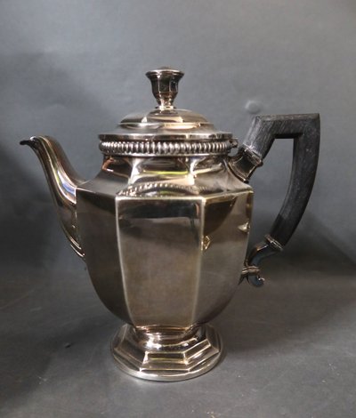 Silver-plated tea and coffee set by Christofle