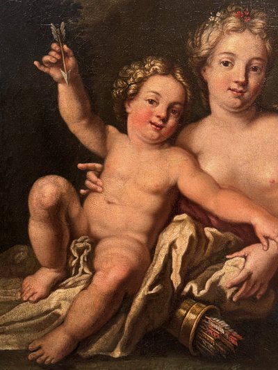 Venus und Amor, französische Schule um 1750