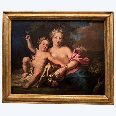 Venus und Amor, französische Schule um 1750