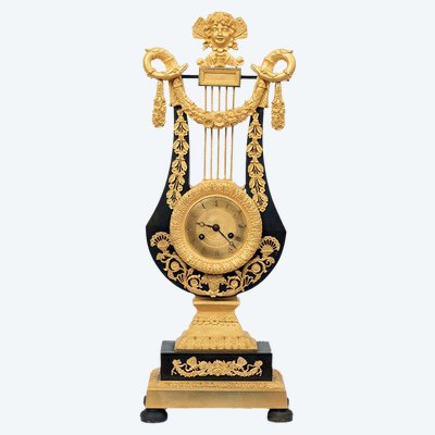 Antico orologio Impero Francia inizio XIX secolo.
