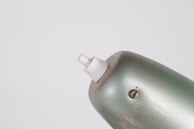 Workshop lamp with pendulum.