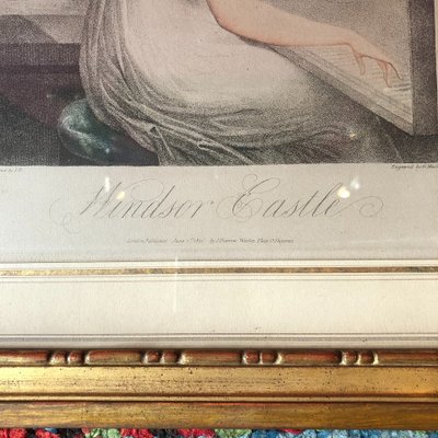 "Windsor Castle", Radierung, 19. Jahrhundert